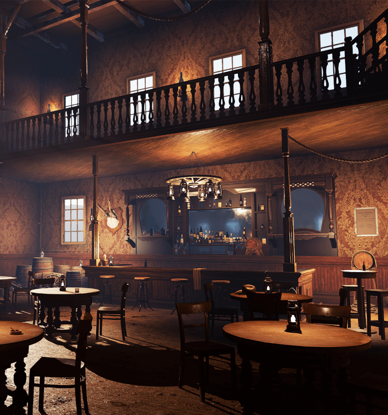 Western Saloon - Gina Izerel